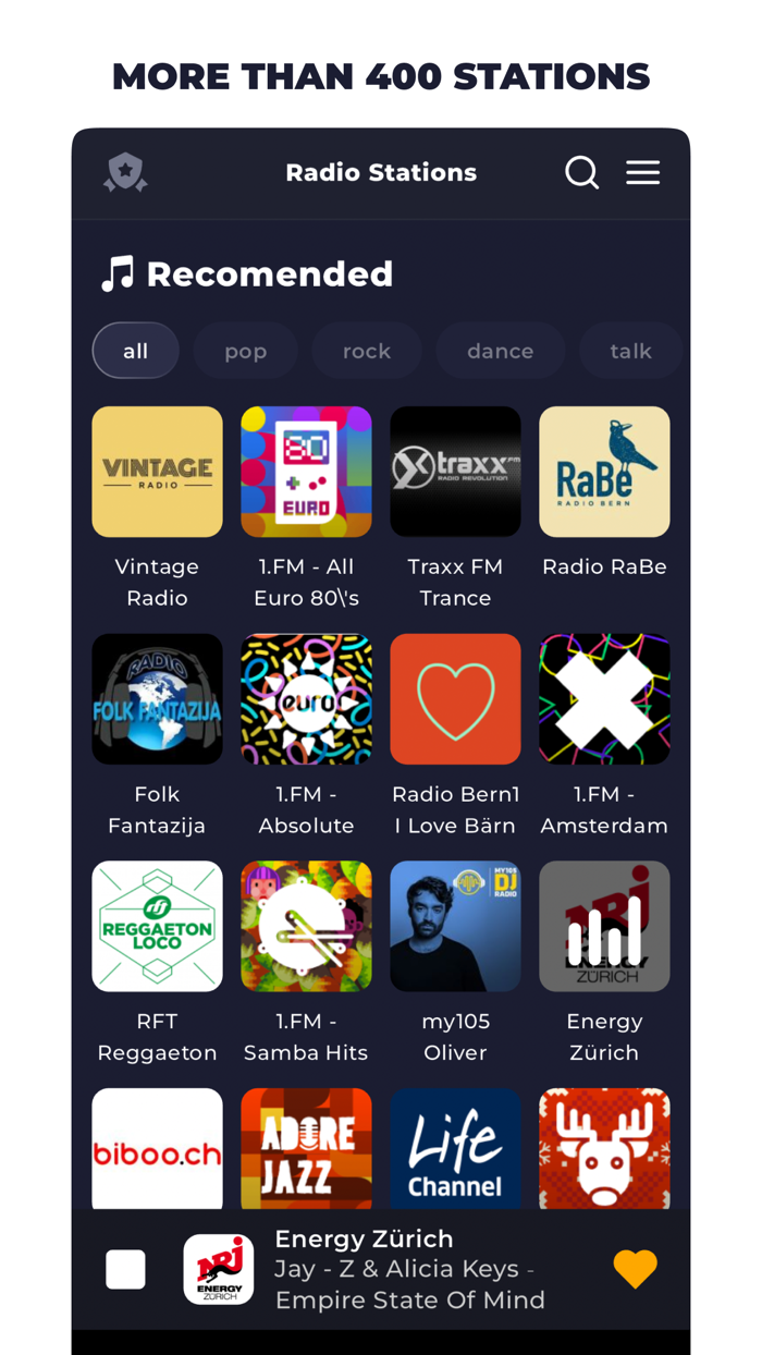 Swiss Radio FM Online