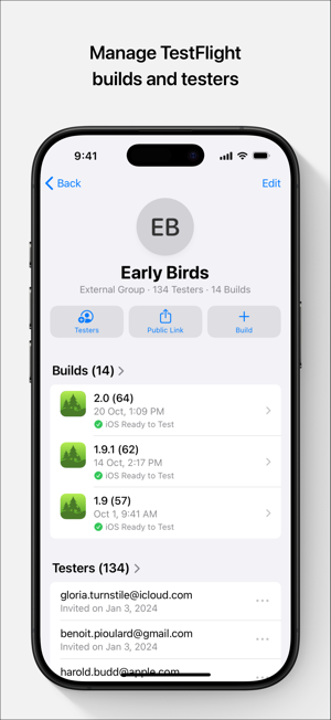 ‎App Store Connect Screenshot