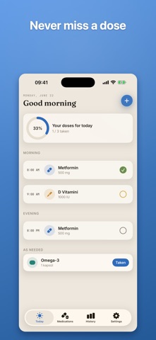 Doz: Pill Reminder Screenshot 1 of 6