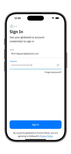 glidewell.io Control Panel screenshot 2