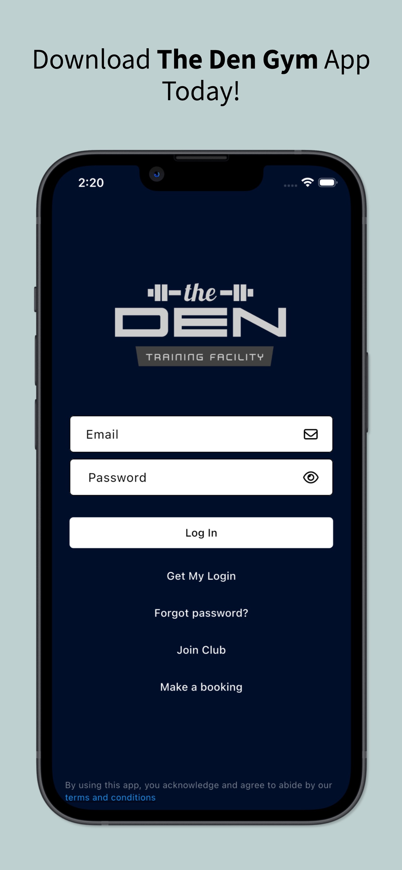 Screenshot 1 of The Den Gym