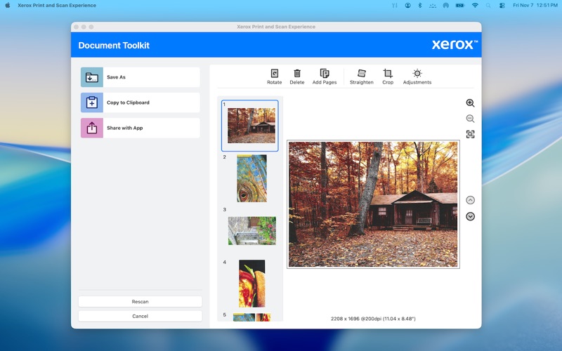 App screenshot