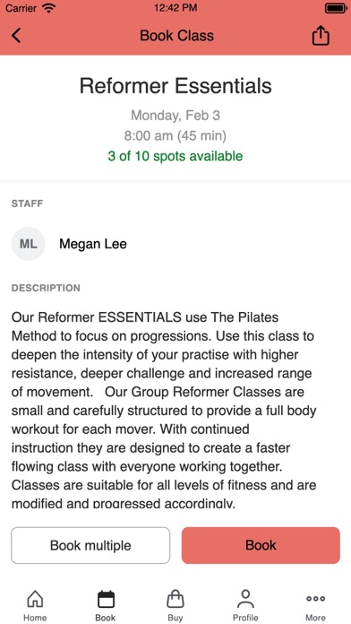 The Pilates Village Screenshot