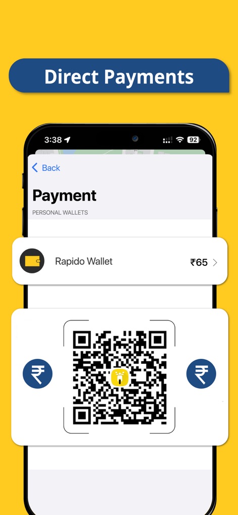 Rapido: Bike-Taxi, Auto & Cabs - Seamless Payment Options