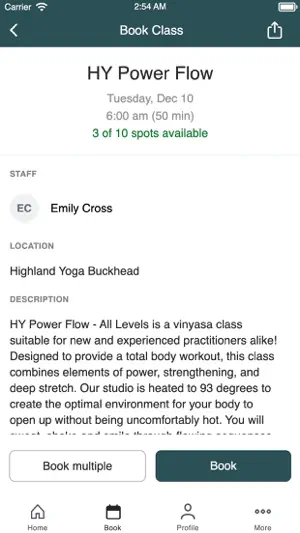 Highland Yoga screenshot 3