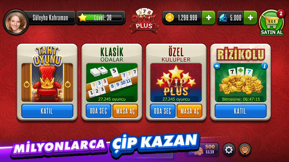 #3. Okey Plus (iOS) 由: Zynga Inc.
