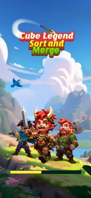 Cube Legend: Sort and Merge screenshot 1