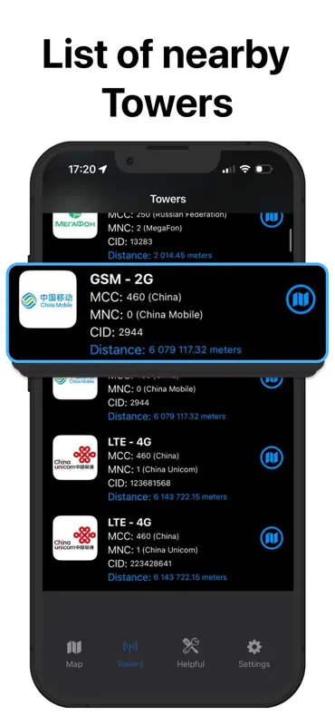 Cellular Tower - Signal Finder screenshot 5 of 6