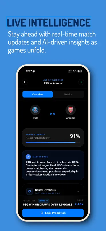 GG AI Football Predictions screenshot 9 of 10