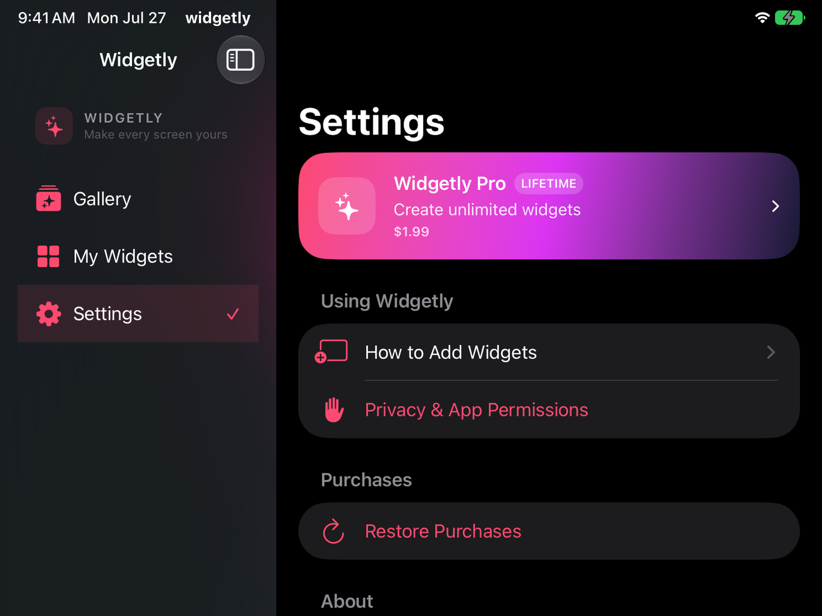 Widgetly screenshot 6