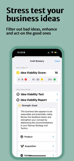 Monét - Startup Plan Builder screenshot 3