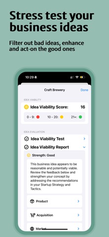 Monét - Startup Plan Builder Screenshot 3 of 10