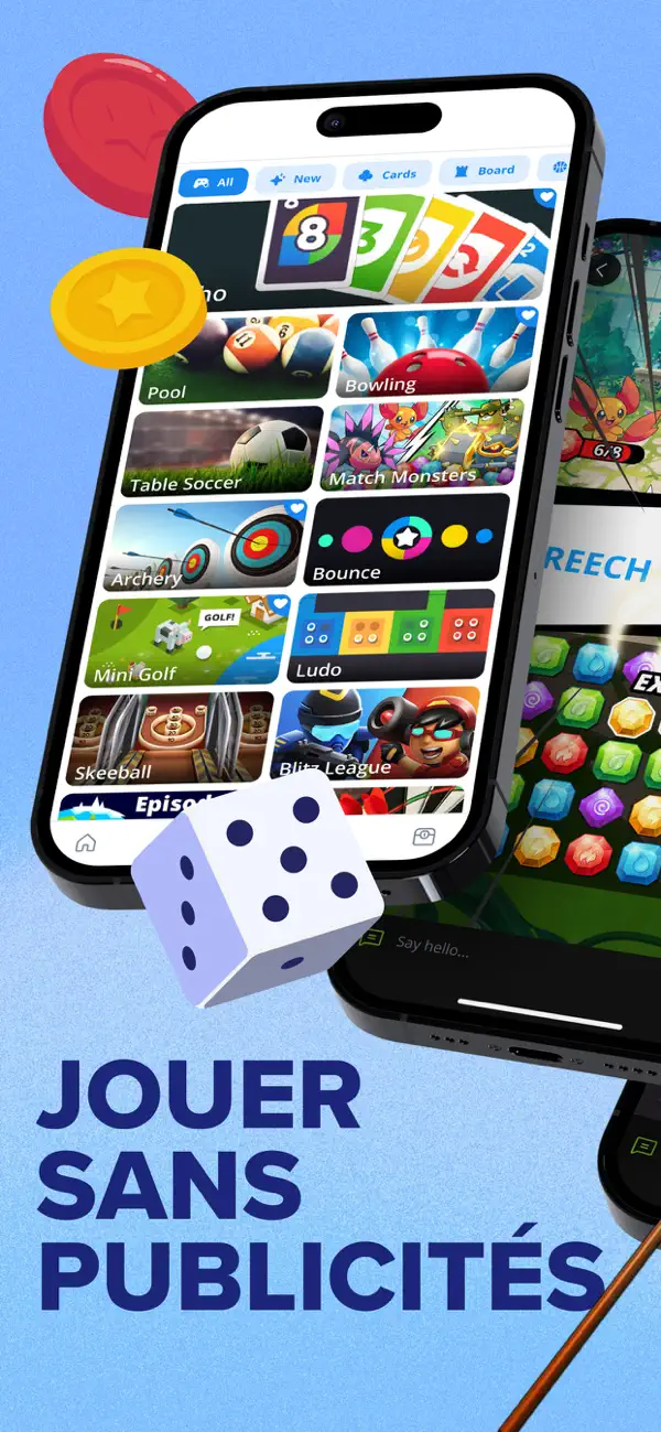 Screenshot #1 pour Plato: Cool Jeux Multijoueurs