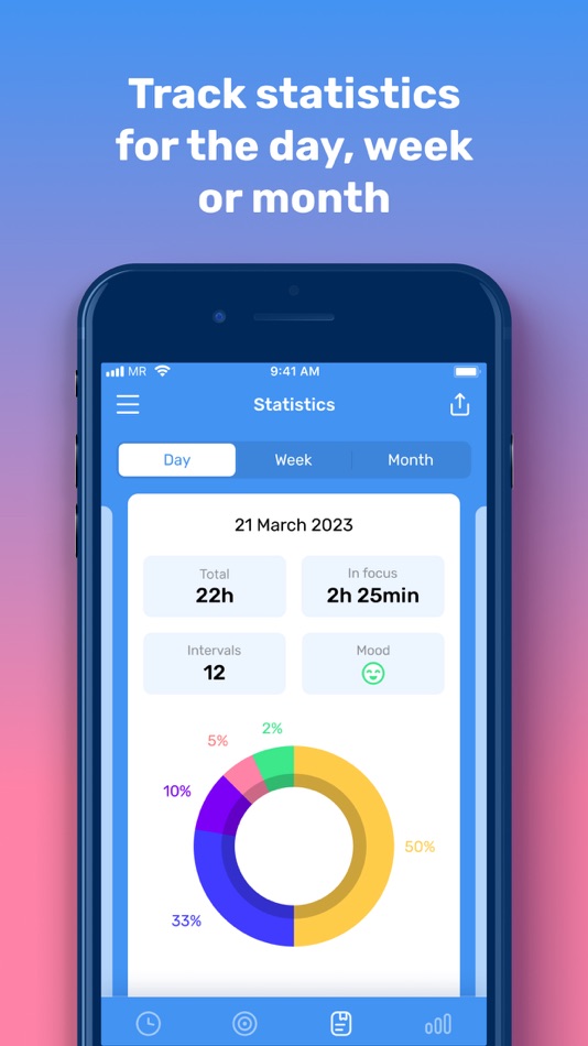 #6. Time Tracker-Hours Management (iOS) 由: MINT ROKET, OOO