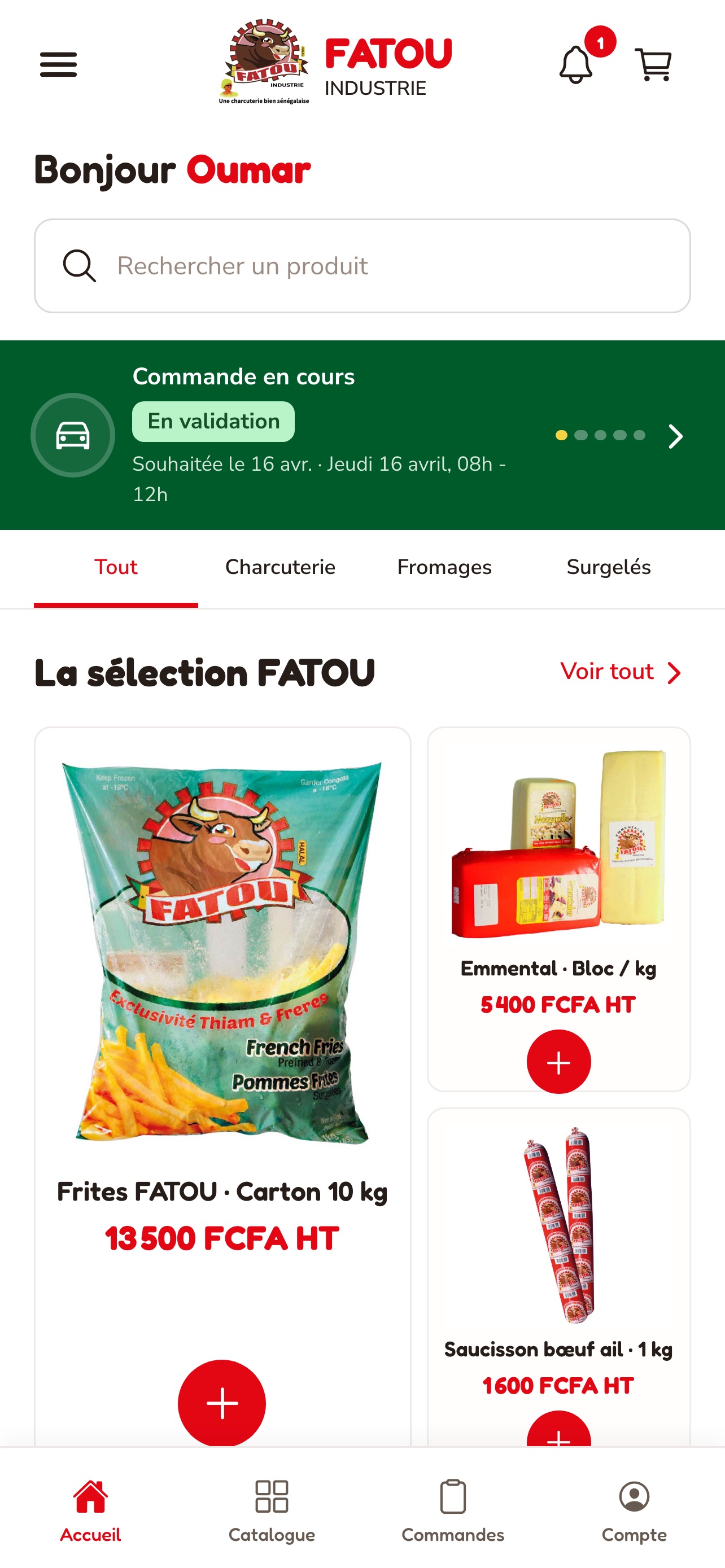 Screenshot 2 of FATOU Industrie B2B