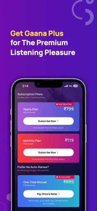 Gaana Music: Screenshot 7 von 8