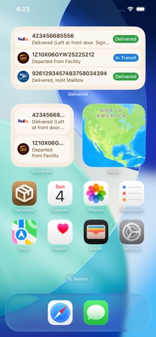 Delivered — Track packages Screenshot 3 of 6