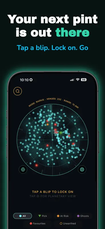 PINtPOINT Pub Radar screenshot 1 of 10