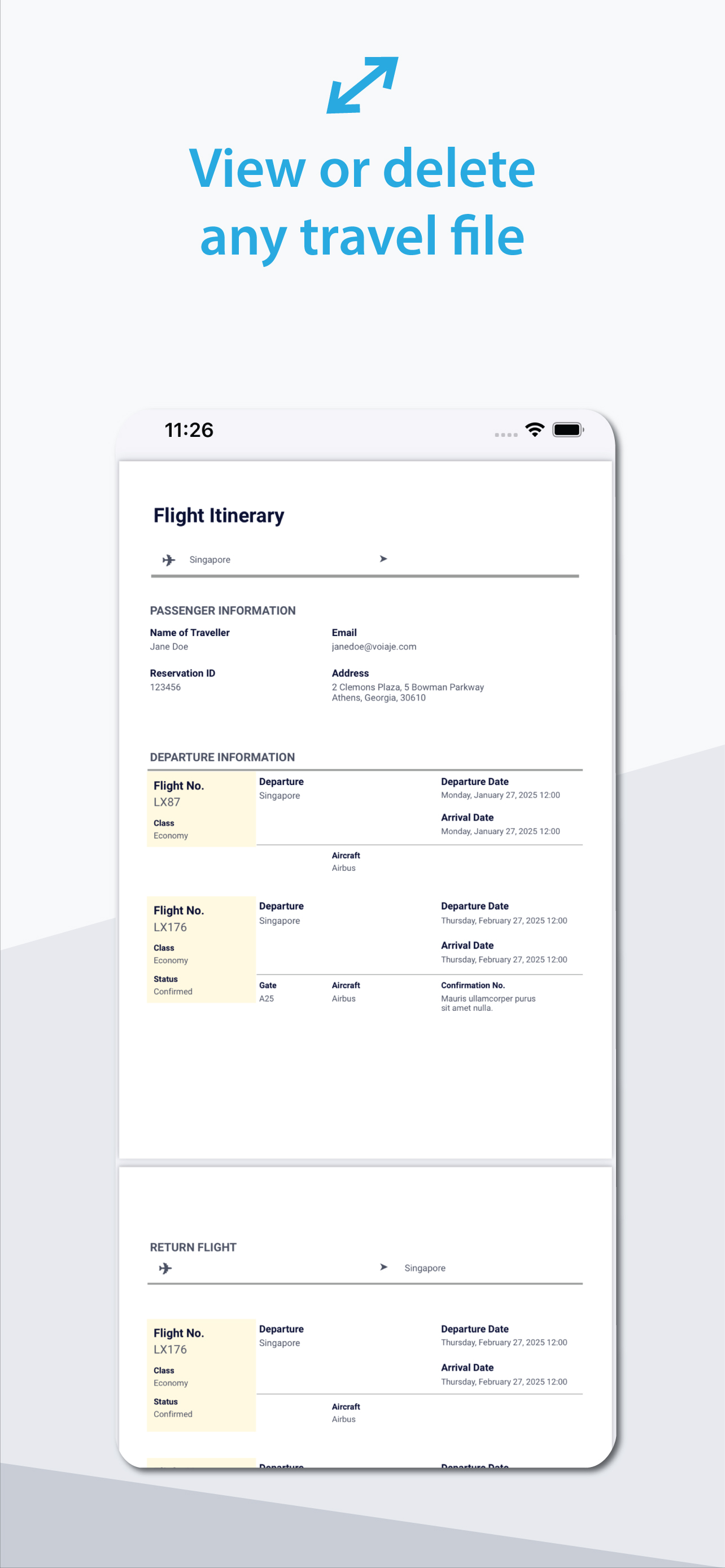 Voiaje : Personal Trip Planner screenshot 6