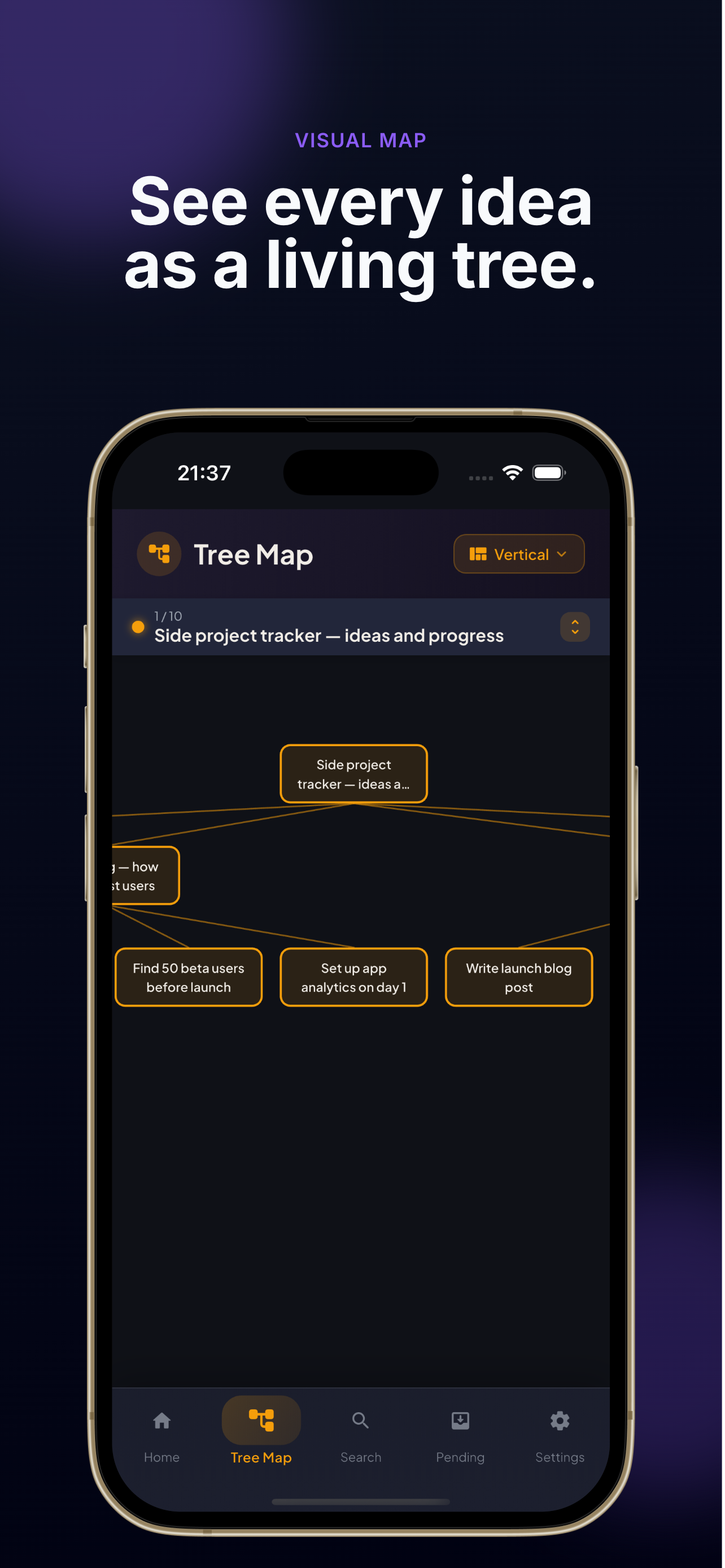 Idea Think: Thought Organizer screenshot 3