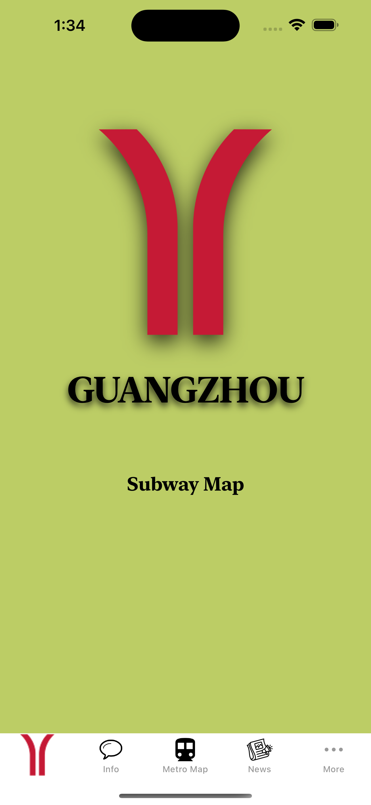 Guangzhou Subway Map