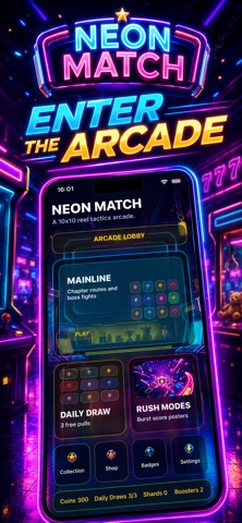 Neon Clash Tactics Screenshot 3 of 5