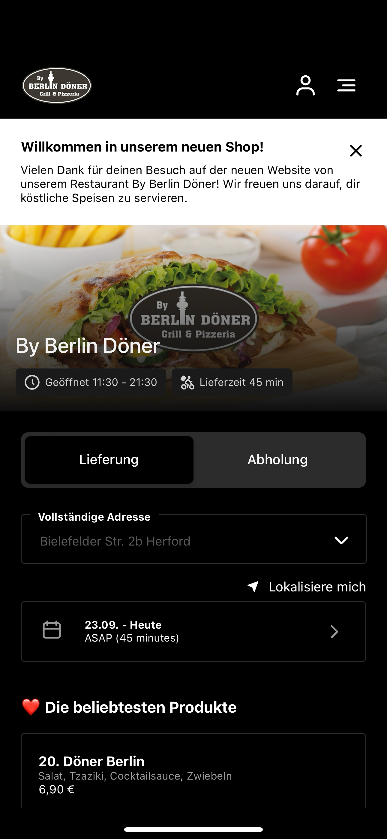 By Berlin Döner Grill&Pizzeria
