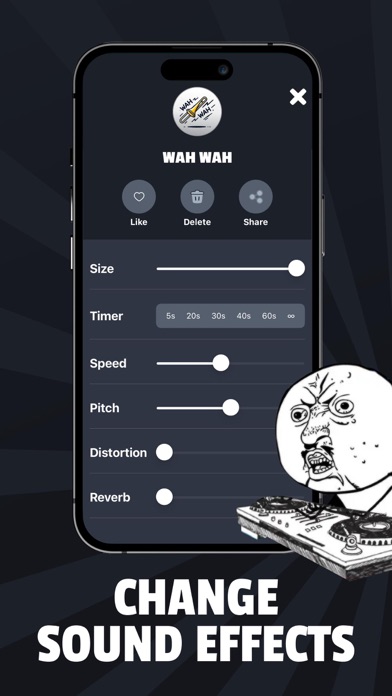 Sounds Effects by Whatsticker iPhone screenshot 6 - Entertainment app