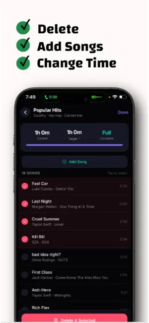 EZMix : AI Playlist Generator screenshot 3
