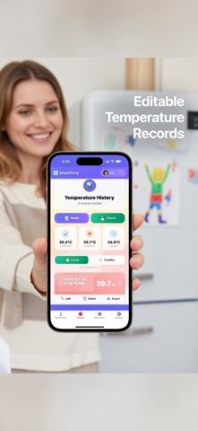 SimpleTemp: Body Temp Tracker screenshot