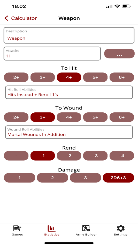 #7. MathHammer AoS (iOS) By: Stefany Borjas