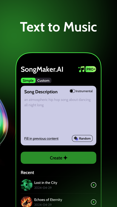 SongMaker-AI Music Generator Screenshot