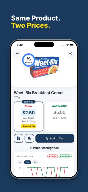 StockUp - Grocery Prices screenshot 1 of 6