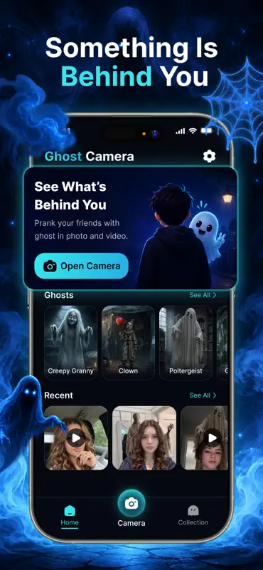 Ghost Behind Prank Filter screenshot 1 of 5