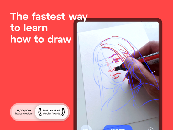 Sketchar: AR Drawing App iPad app afbeelding 1