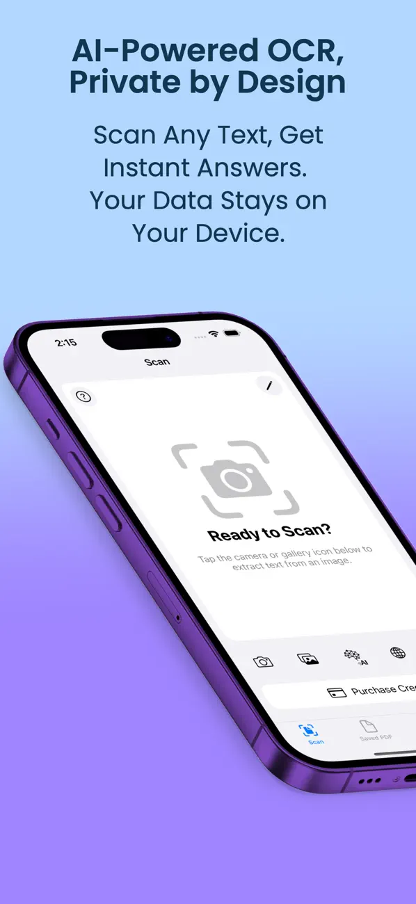 Screenshot #1 pour SmartScan AI
