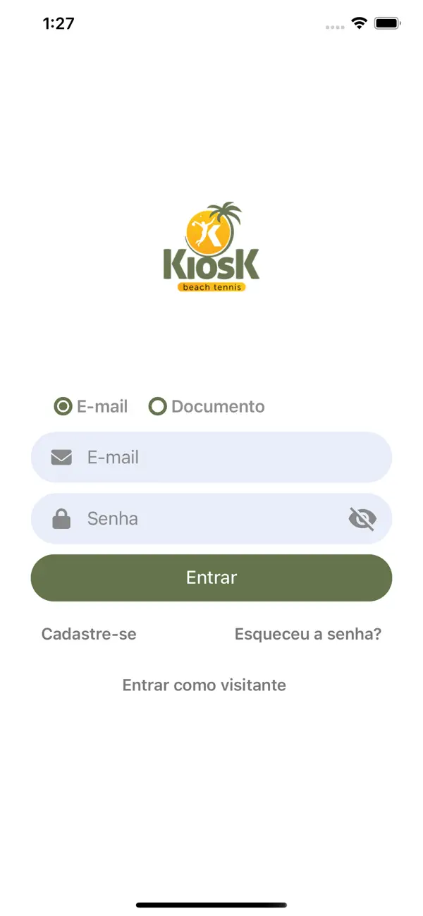 Screenshot #1 pour Kiosk Beach Tennis