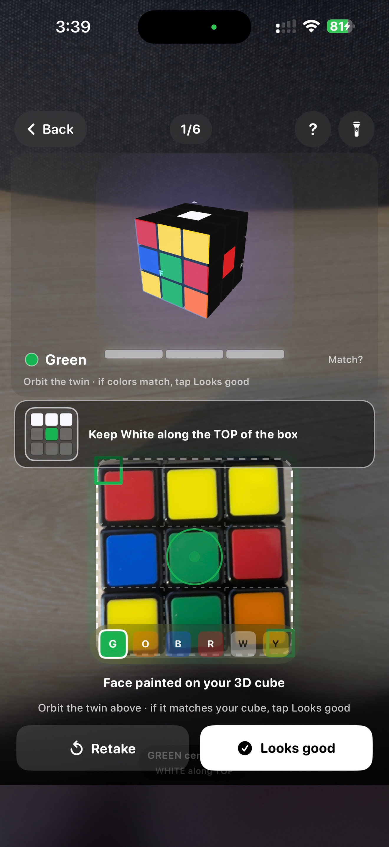 CubeSolve Scan 3D screenshot 4