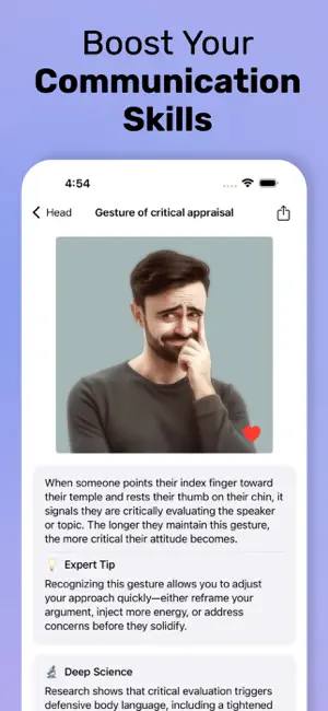 Psychology - Body Language screenshot 3