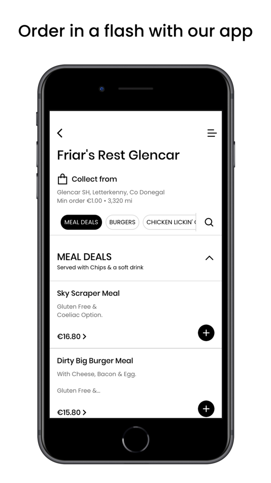 #1. Friar's Rest Takeaway (iOS) By: Flipdish