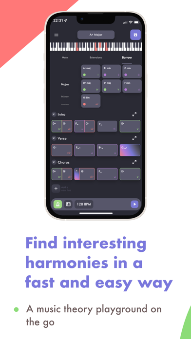 Screenshot #3 pour Horucco: Songwriting & Chords