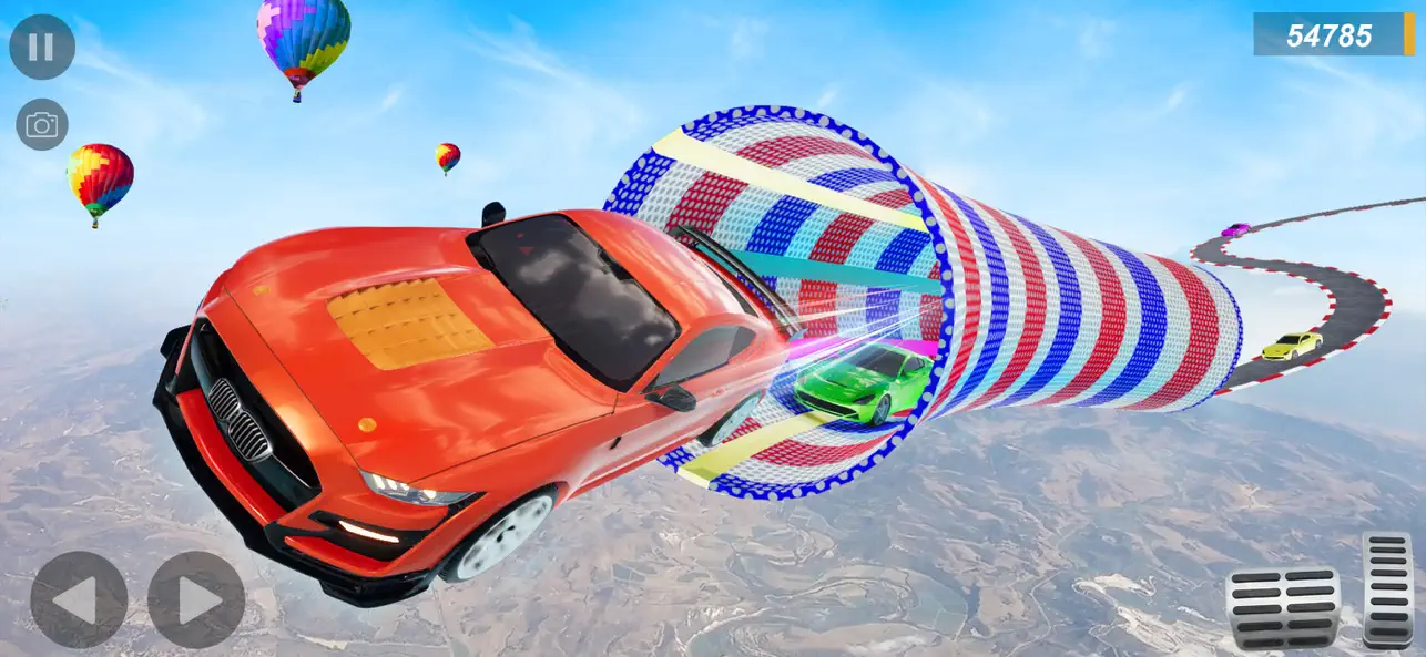 Screenshot #3 pour Voiture Mega Ramps