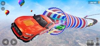 Mega ramps flip Car Game 3D iPhone screenshot