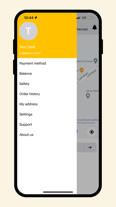 Bek Taxi Go Screenshot