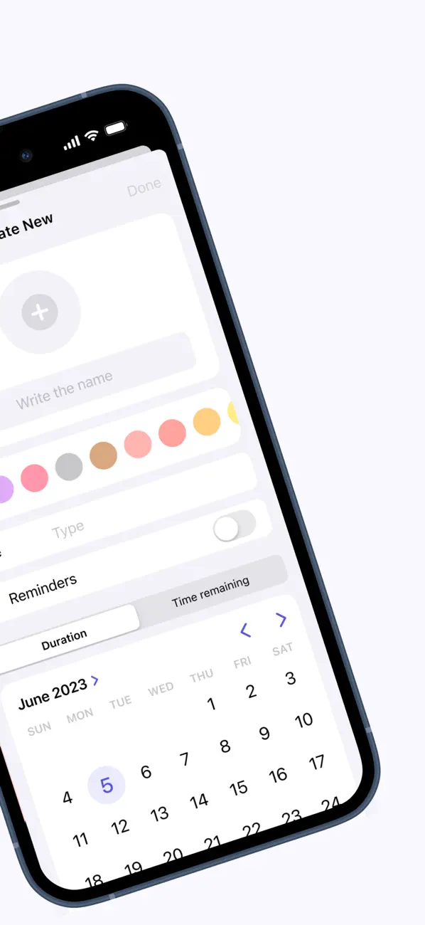 #3. Countdown Tracker - Timer (iOS) Ved: Get Technologies
