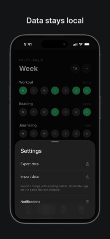 Dot · Habit Tracker Screenshot 6 of 6