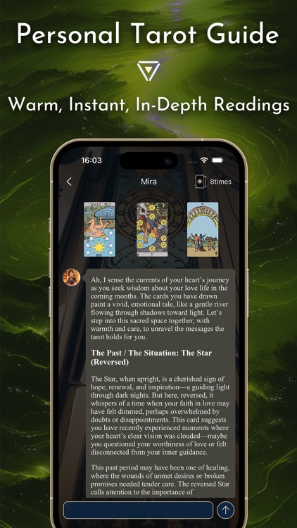 Starry AI Tarot: AI Tarot Card