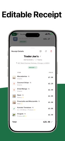 GroceryTrack: Budget Tracker screenshot 4