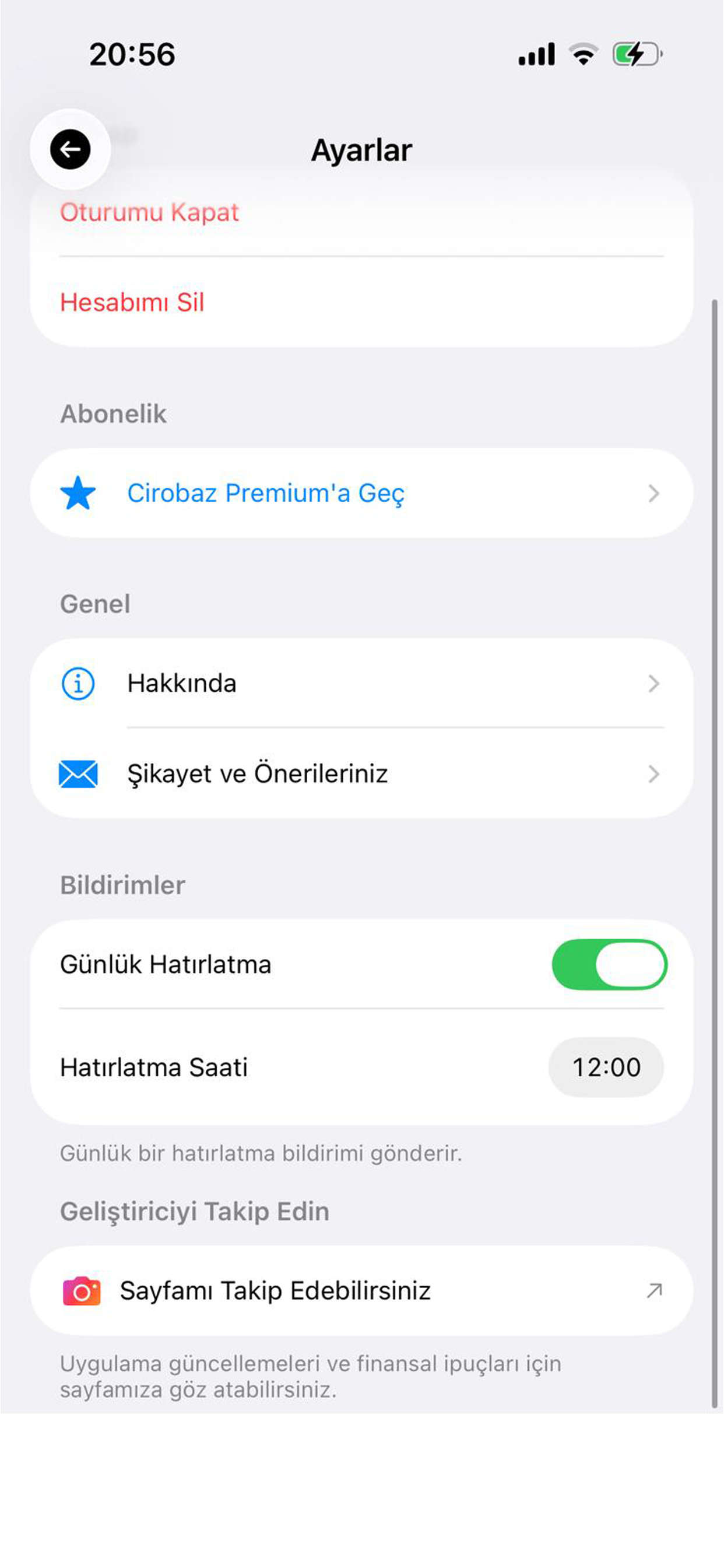Cirobaz: E-Ticaret Asistanı