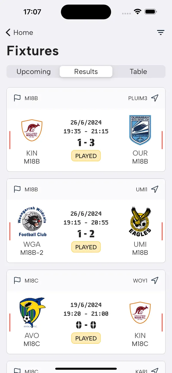 Screenshot #1 pour CCF MyCompApp